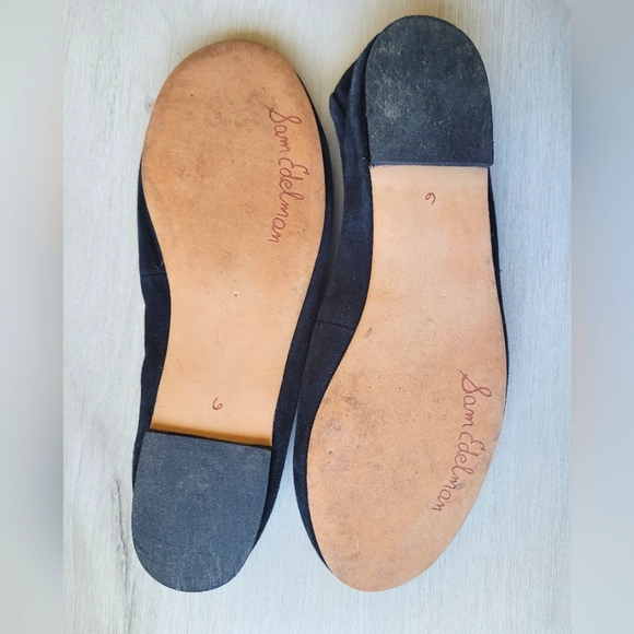 Sam Edelman Felicia Ballet Flats in Black Suede - Picture 4 of 4